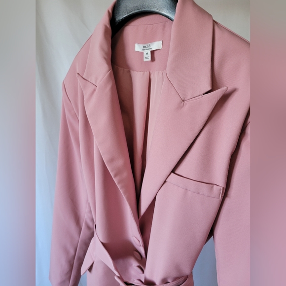 M.N.I Mauve Pink Blazer Dress - Picture 4 of 5